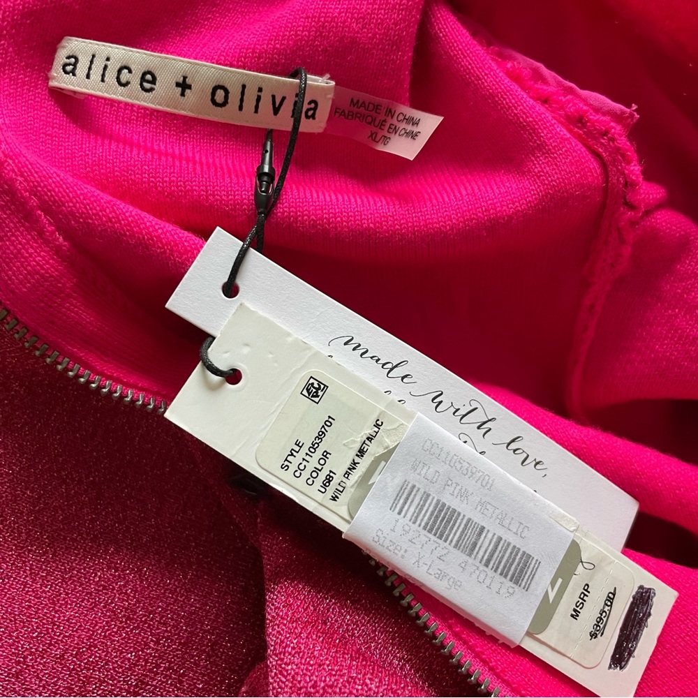Alice + Olivia Pink Long Sleeve Dress - Picture 8 of 8